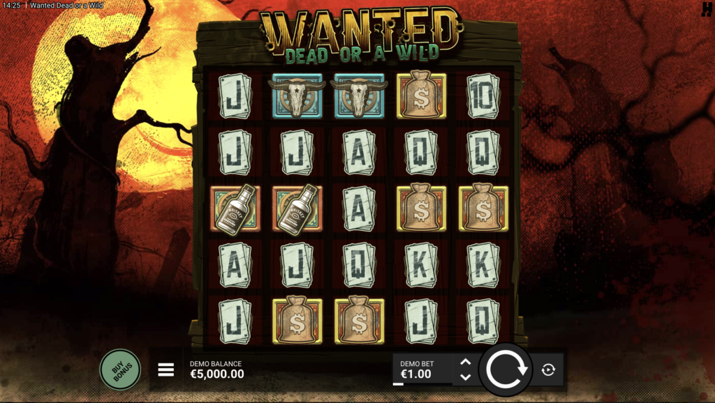 Wanted Dead or a Wild Slot